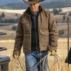 John Dutton Brown Quilted Jacket Yellowstone-Tv-Jackets-Display