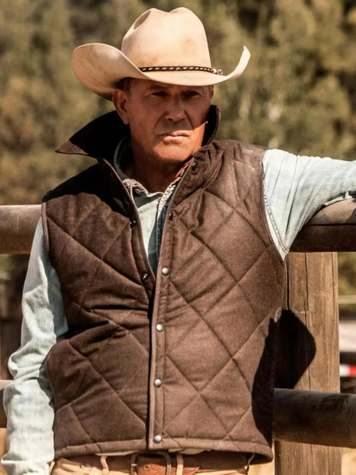 John-Dutton-Vest-Quilted-Brown-Yellowstone-Tv-Jackets-Display