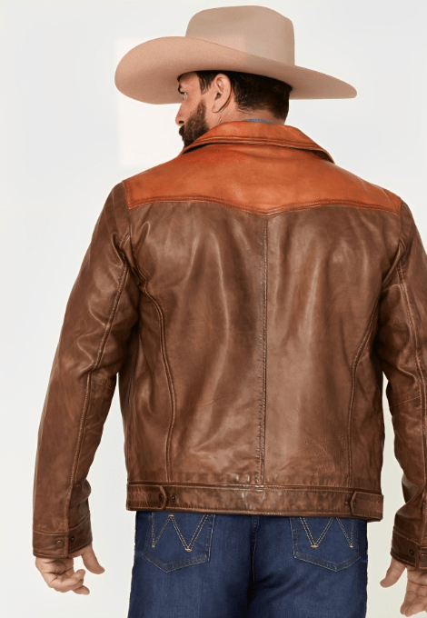 Goldrush-Color-Block-Leather-Jacket-Back-Yellowstone-Tv-Jackets