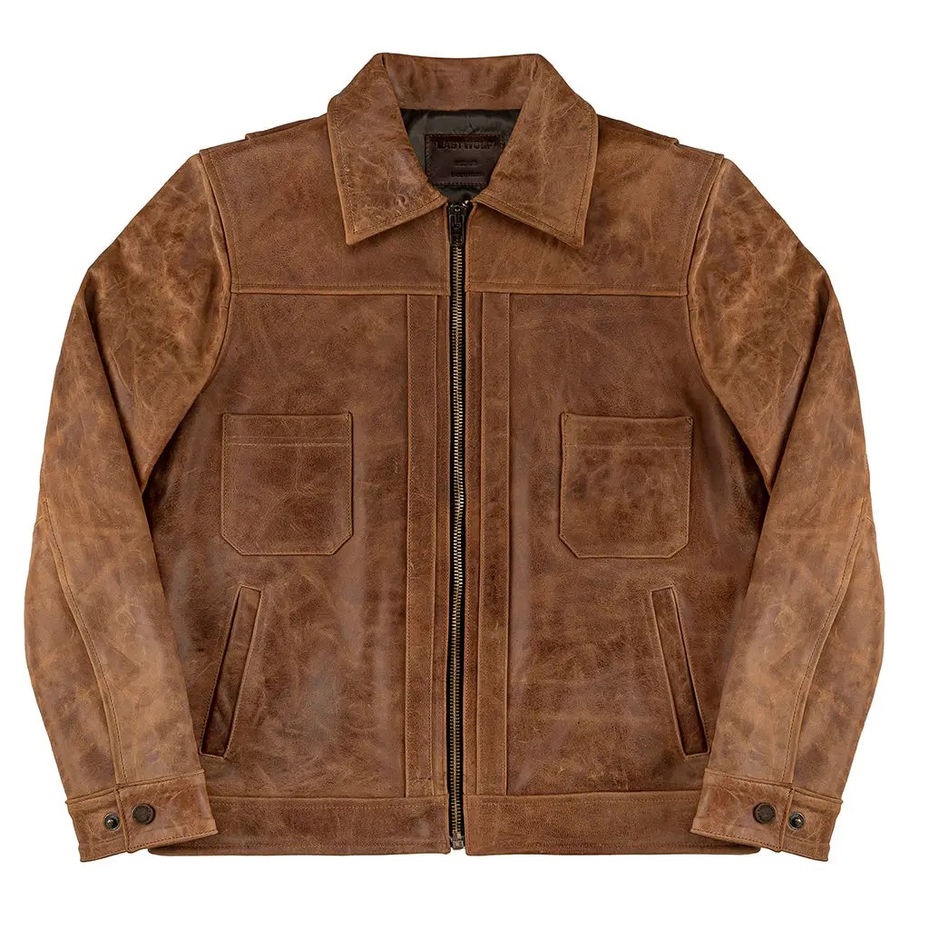 Mens-Cow-Hide-Tan-Western-Leather-Jacket-Front-Yellowstone-Tv-Jackets